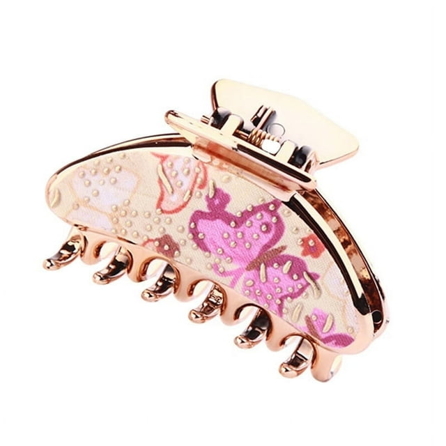 Cheveux Griffes Femmes Papillons Pince à Pince à Queue de Cheval Printemps Épingle Accessoire