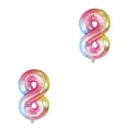 thumbnail image 3 of Advancent Globos digitales Hermosa de cumpleaños Fácil de inflar Suministros para fiestas Decoraciones de boda Adorno maravilloso gradiente rampa8 rampa de gradiente8 2piezas Advancent CBP342091, 3 of 5