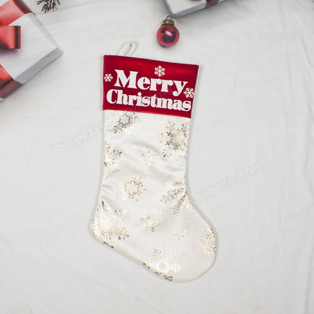 Medias navideñas de tela para niños, calcetín de Papá Noel, bolsa de dulces, muñeco de nieve, ciervo, bolsillo colgante, adorno de árbol de Navidad, regalo de Año Nuevo 2023