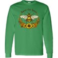 thumbnail image 3 of Inktastic Grunge Save the Bees Long Sleeve T-Shirt, 3 of 5