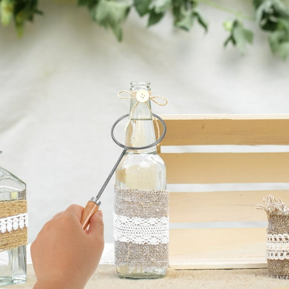 OUNONA Glass Bottle Cutter for Cutting Wine Beer Alcohol Glass Bottle Cutting Ring Handheld Cutting Ring for Glass