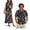 Abstract Leaf, variant on KUIFORTI Couple Matching Outfits Abstract Leaf Fashionable Mens Casual Shirts Hawaii Dress Breathable Short Sleeve Button Down with Soft Fabric for Summer Vacation Trip