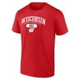 thumbnail image 2 of Men's Red Wisconsin Badgers Alumni Dad T-Shirt, 2 of 3