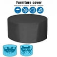 thumbnail image 3 of Large Round Waterproof Garden Patio Furniture Cover Table Outdoor Rattan Y1F2, 3 of 9