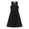 thumbnail image 4 of YONGHS Junior Girls Wedding Bridesmaid Dress Party Prom Gown 4-14 Black 12, 4 of 5