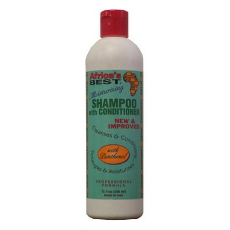 Africasbst A.B Shampoo Conditioner 12 oz (Best Drugstore Shampoo For Black Hair)