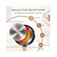 thumbnail image 2 of Juego De 3 Sartenes Xtellar Antiadherente Sartén De Piedra Color Negro, 2 of 5