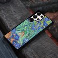 thumbnail image 4 of WIRESTER Shockproof Soft Rubber Cover Case for Samsung Galaxy S25 Ultra 6.8" 2025, Irises Vincent Van Gogh, 4 of 5