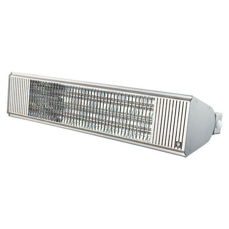CF40240SS Aura 4000 Watt Radiant Infrared Heater - Carbon Series-Stainless Steel Finish
