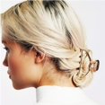 thumbnail image 5 of Haobase 3 pcs Women's Hair Clips Fashion Metal Hair Claw Clips Hair Catch Barrette Jaw Clamps for Thick Hair, 5 of 5