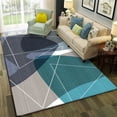 thumbnail image 1 of Alfombra de sala de estar, mesa de café, alfombra de dormitorio, alfombra de piso, alfombra de noche, alfombra lavable resistente a la suciedad 120 * 160 cm, 1 of 2