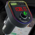 thumbnail image 2 of Muyoka Atopoler Transmisor FM Bluetooth para coche Inalámbrico Bluetooth 5.0 Adaptador de radio FM Reproductor de MP3 Puertos USB duales Compatible con tarjeta TF U Disco (5V 3.1A y 1A) Muyoka Hogar, 2 of 7