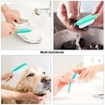 thumbnail image 5 of 3 Pcs Nail Brush for Cleaning Fingernails, MODANU Nail Fingernail Scrub Brush Plastic Handle Pedicure Brushes Set Manicure Brush for Toes and Nails, Clear White, 5 of 7