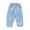 Light Blue, variant on KAUOD Toddler Elastic Waist Jeans Straight Pull on Fall Denim Pants Baby Boys Girls Vintage Cropped Denim Trousers Pockets