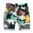 thumbnail image 2 of EnJoCho Toddler Kids Summer Shorts Baby Boys Fashion Jogger Shorts Cotton Casual Dinosaur Camouflage Short Active Pants with Pockets Children Home School Sports Wear Clothing, 2 of 7