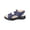 Blue, variant on Womens Beige Platform Wedge Sandals Comfortable Cushioned Walking Shoes with Adjustable Straps Open Toe Casual Summer,Size 6