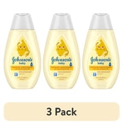 (3 pack) Johnson's Baby Head-To-Toe 2-in-1 Baby Wash & Shampoo, 3.4 fl. oz