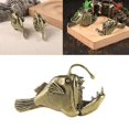 thumbnail image 2 of ANXPTIME Metal Statue Angler Fish Figurines Decorative Objects for Home Decors, 2 of 8