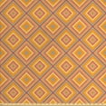thumbnail image 1 of Ethnic Fabric by the Yard, Diamond Shape with Grunge Design Geometric Colorful Grid Pattern, Decorative Upholstery Fabric for Sofas and Home Accents, Multicolor by Ambesonne, 1 of 4