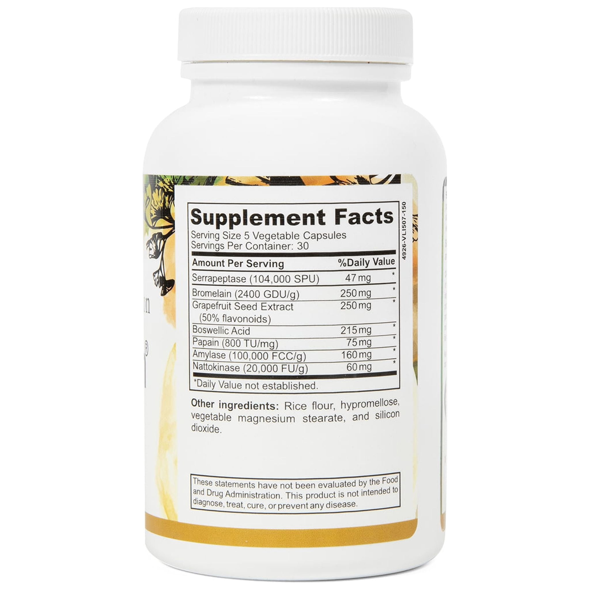 Ultimate Bio-Fibrin ® from Inspired Nutrition - Proteolytic Enzymes