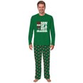 thumbnail image 3 of Son of a Nutcracker Matching Family Christmas Pajamas, Funny Nutcracker Holiday PJs for Family and Pet, Green, 3 of 7
