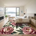 thumbnail image 3 of ODIKA 4'x6' Machine Washable Non-Slip Area Rug, Watercolor Dusty Rose High Traffic Rug, Pink, 999174, 3 of 7