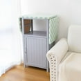 thumbnail image 3 of MIDOQIN Ironing Board with Storage Cabinet, Wood Foldable Ironing Storage Station,  Ironing Board Cabinet for Home, Apartment Small Spaces, 3 of 9