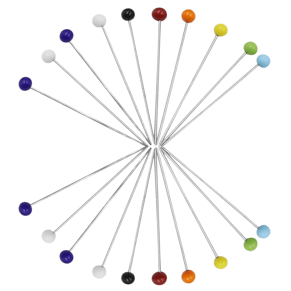 500Pcs Multicolor Straight Head Pin Location Pin Corsage Stick Pin DIY