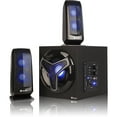 thumbnail image 1 of NGS GSX-210 2.1 Bluetooth Speaker System, Black, 1 of 7
