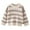 A07 Beige, variant on Xdegoge Girls Striped Knit Sweater Classic Crewneck Pullover Soft Comfy Long Sleeve Sweaters for Toddler, Kids & Teen (Ages 1-8)