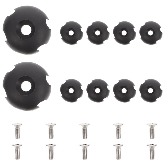 Shisuyan 10Pcs Cord Fixing Buckle Kayak Rope Fix Buckle Boat Rope Buckle Canoe Cord Buttons for Replace