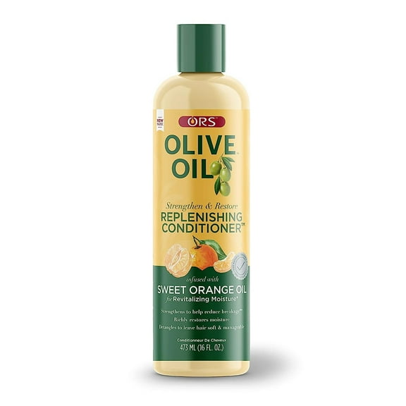 Ors Olive Oil Classics Replenishing Conditioner with Sweet Orange Oil for Revitalizing Moisture, 16 Oz..