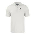 thumbnail image 2 of Men's Cutter & Buck White/Gray Cincinnati Bearcats Pike Eco Symmetry Print Stretch Recycled Polo, 2 of 3