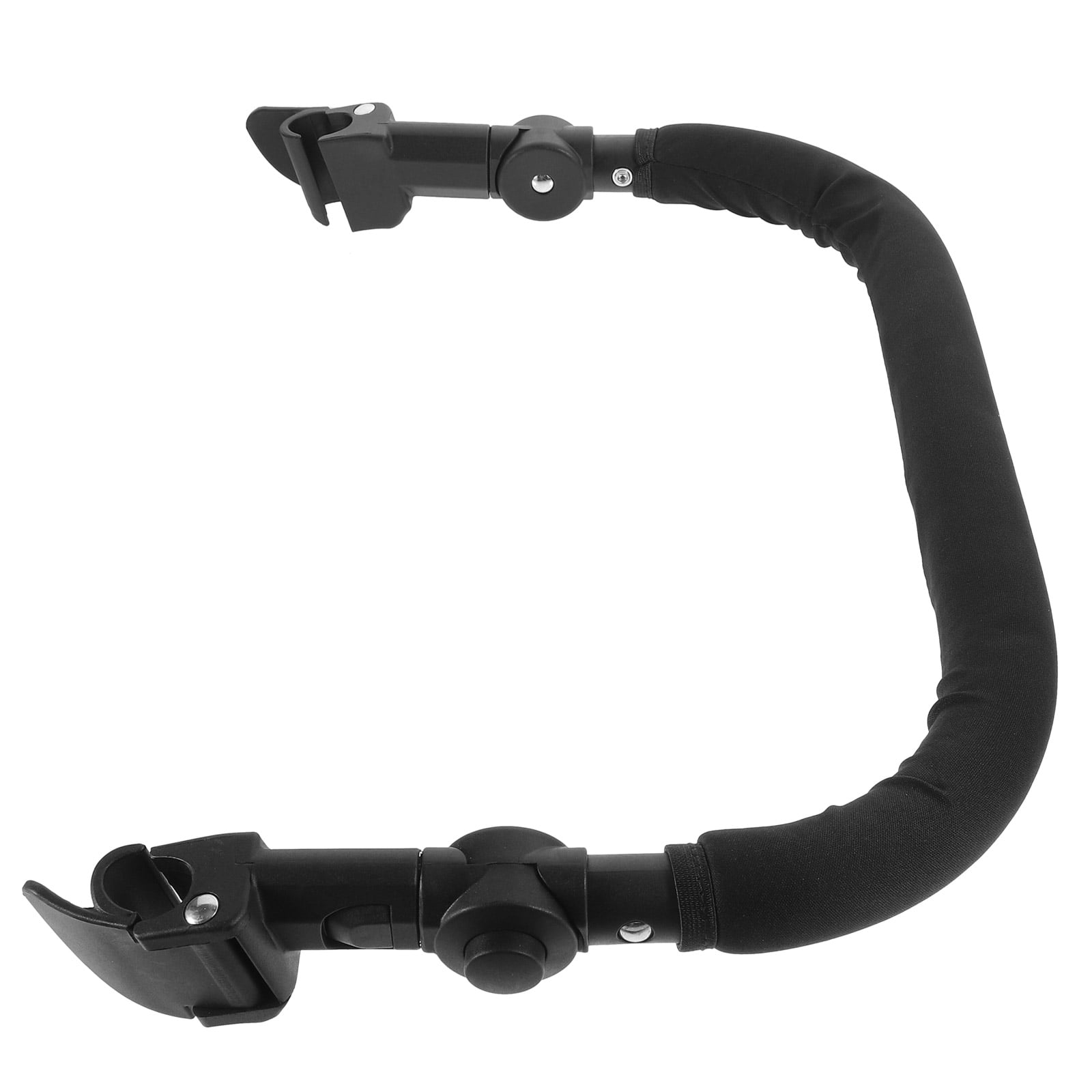 Beaupretty Universal Baby Stroller Handle Extension Black Sponge 1Set for Daily Use