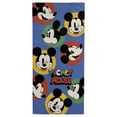 thumbnail image 2 of Disney Mickey Mouse Pop 100% Cotton Beach Towel, 28x58, 2 of 3
