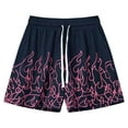 thumbnail image 1 of Pantalones Cortos Atléticos para Hombres Impresión de Verano Playa Fitness Run Casual Sports Mesh Pantalones Cortos de Transpirabilidad, 1 of 2