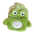 thumbnail image 1 of Bolsa de agua caliente portátil a prueba de fugas y explosiones con diseño de animales de dibujos animados, con funda suave para niños y adultos, n.° 2, cocodrilo verde, 1 of 13