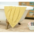 thumbnail image 6 of MALLONI HOME Ultra Soft 6 Pack Cotton Towel Set, Contains 2 Bath Towels 28x55 inch, 2 Hand Towels 16x24 inch & 2 Wash Coths 12x12 inch, Ideal for Everyday use, Compact & Lightweight - Lime Yellow, 6 of 8