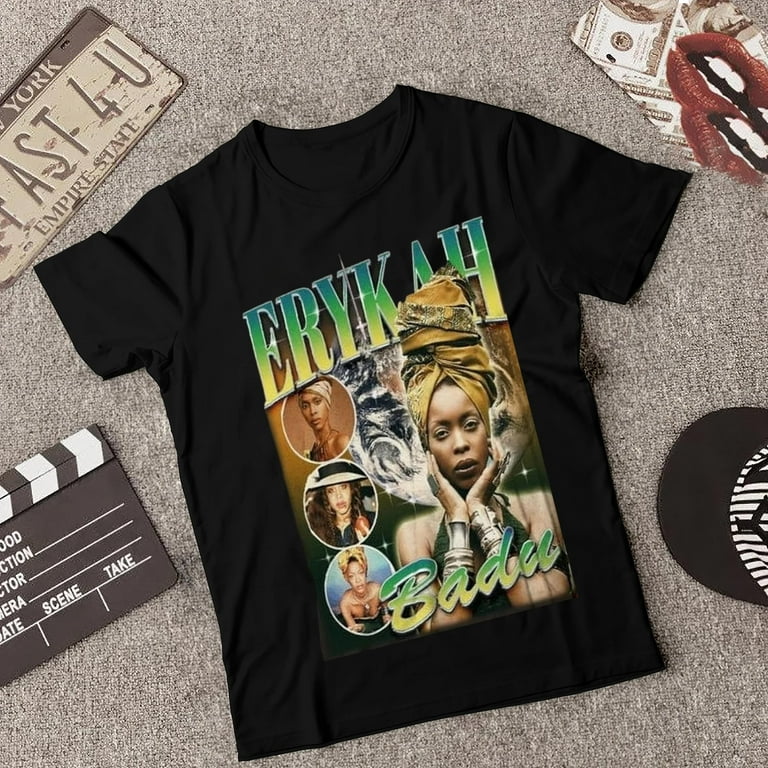 Erykah Badu Shirt -Erykah Badu Tshirt,Erykah Badu UNISEX T-shirt