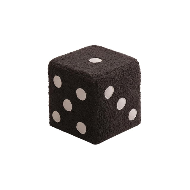 Leodye 1PCS Shoe Bench Home Entryway Cube Stool Living Room Sofa Stool Step Stool Dice Patterned Seat for Home and Entrance Use -7.87x7.87in