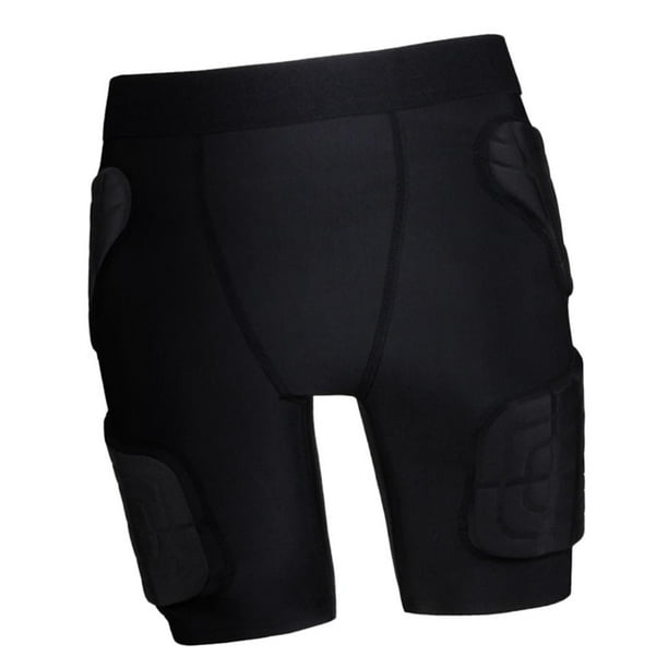 Pantalones Cortos EVA Acolchado de Niños Resistente a Elástico Transpirable Shorts Casual para Patinaje Artístico, Patieta, Baloncesto METRO