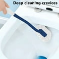 thumbnail image 6 of Vggrvlo Toilet Brush Bathroom Deep Cleaning Toilet Cleaner Scrubber with Solid Handle and Durable Bristles Drip-Proof RV Toilet Brush Suitable for Various Usage scenarios., 6 of 6