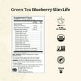 thumbnail image 3 of Yogi Tea Green Tea Blueberry Slim Life, Organic Green Tea Bags, 16 Count, 3 of 8