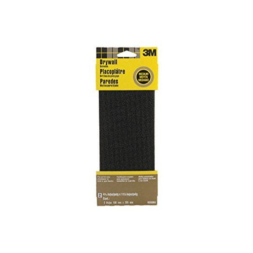 Drywall Sanding Screen, Medium, 4-3/8 x 11-In., 2-Pk.