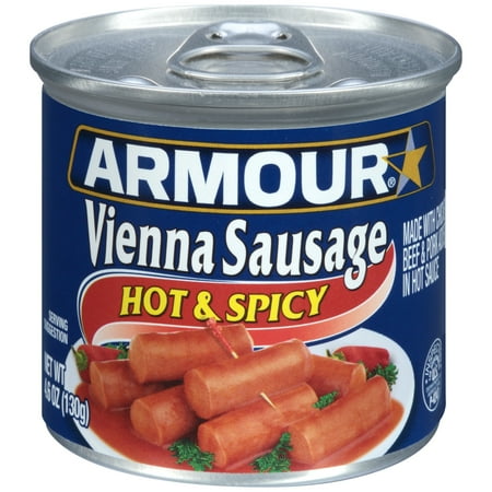 Single vienna sausage