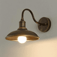 thumbnail image 2 of Vintage Outdoor Wall Lamp Courtyard Balcony Retro Wall Light Waterproof Industrial Rust Fixture Doorway Corridor,1 * Vintage Wall Lamp 1 * LED bulb,As Shown, 2 of 4