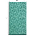 thumbnail image 5 of Mainstays Oversized Cotton Blend Blend Beach Towel, 36 x 72 in, Green Palm, 5 of 5
