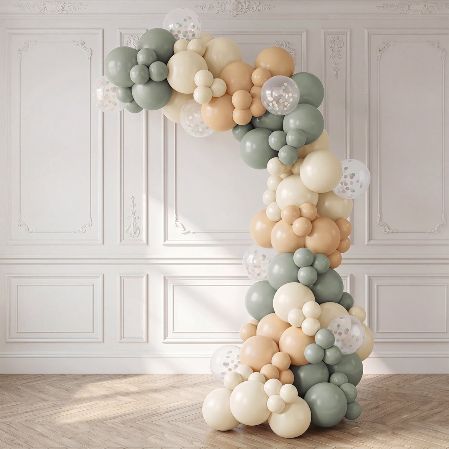 162CT Balloon Arch Kit with Latex Balloons, Multi-colored, by Way to Celebrate