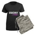 thumbnail image 5 of CafePress - Broadway Babe Women's Dark Pajamas - Women's Short Sleeve Print T-Shirt and Pants Dark Cotton Pajama Set, 5 of 7