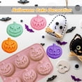 thumbnail image 5 of 3D Pumpkin Silicone Chocolate Mold, 6 Cavity Halloween Baking Mold for Holiday Treats, 5 of 9